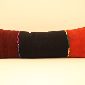 Long Pillow For Bed, 12x36 Extra Long Pillow, Lumbar Throw Pillow, Boho Pillow For Bed, Body Pillow Cover, Long Lumbar Ottoman Pillow OD-270