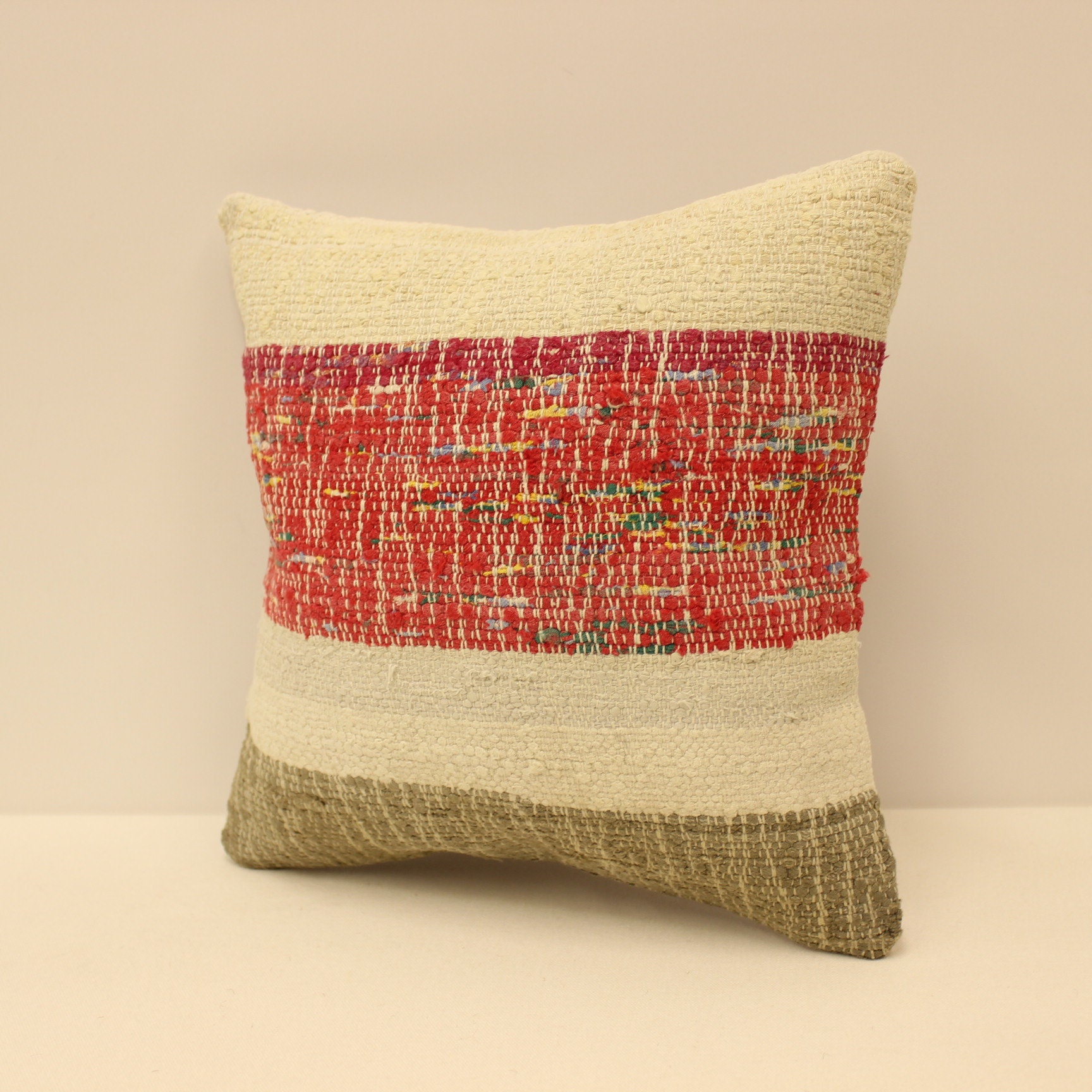 Throw Pillow Cover 12x12 inches 30x30 cm Handmade Cushion Boho Etsy