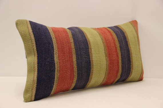 ランバーピロー 12x24 ( 30 x 60 cm ) トルコキリム ボヘミアンピロー 