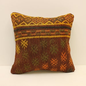 Boho Kissenbezug 16x16 in 40x40 cm Handgemachte Kissen Deko Boho Interior Design Home Dekor Ethno Kissenbezug 4kf-1780