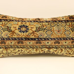 Almohada decorativa, Funda de almohada de 10x20, Almohada Boho Kilim, Almohada Kilim turca tejida a mano, Almohada de sofá, Funda de cojín 4yef-1615