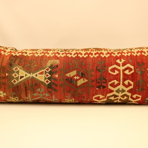 Long Lumbar Pillow, 16x48 in, Bedding Pillow, Long Pillow Cover,Exstralong Lumbar Pillow, Pillow for Bed, Black,Beige, Pillows, KY-97