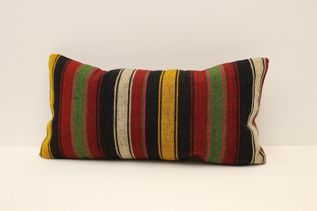Tapis Lumbar Pillow Cover 8x16 pouces Turc vintage Tapis Lombaire Canapé Oreiller Housse Maison
