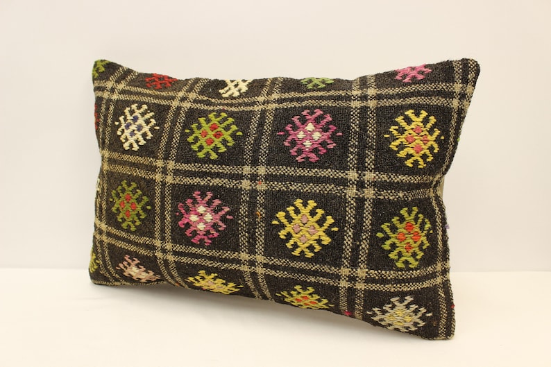 40x60 cm Lumbar Pillow Turkish Pillow Kilim Cushion Art Deco Pillow Cover Sofa pillow 4kaf-566 Throw Pillow 16x24 inches