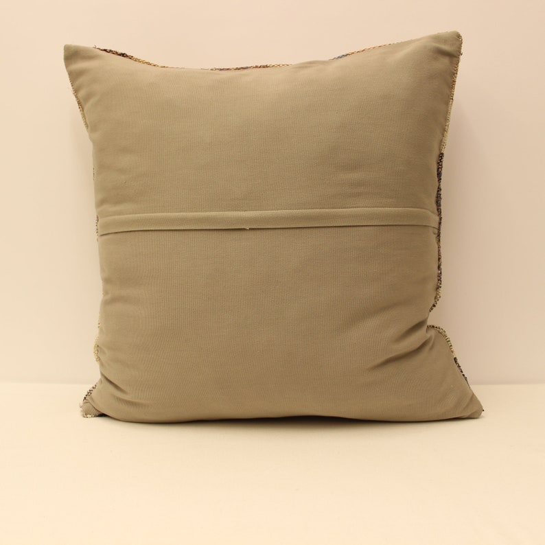 Big Pillow Cover 24x24 Kilim Pillow Case Sofa Pillow Etsy