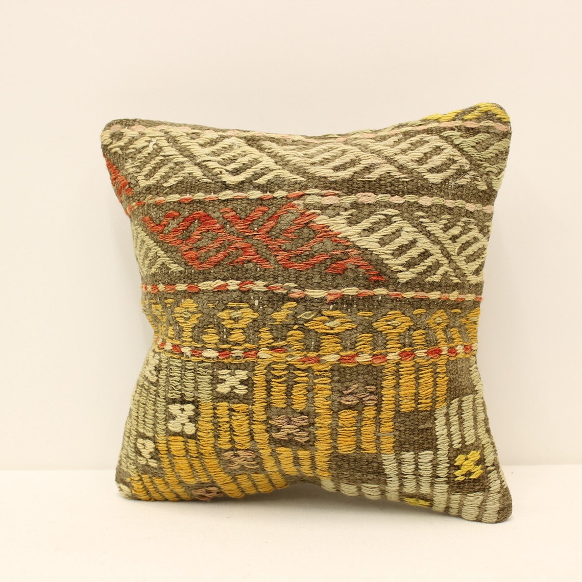 Throw Pillow Cover 12x12 Inches 30x30 Cm Handmade Cushion Boho Etsy