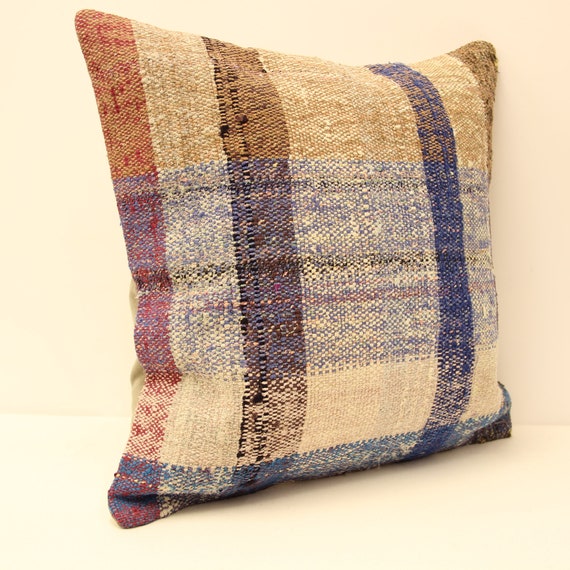 キリム クッション 20 x 20 インチ 50 x 50 cm キリム キセン トルコ