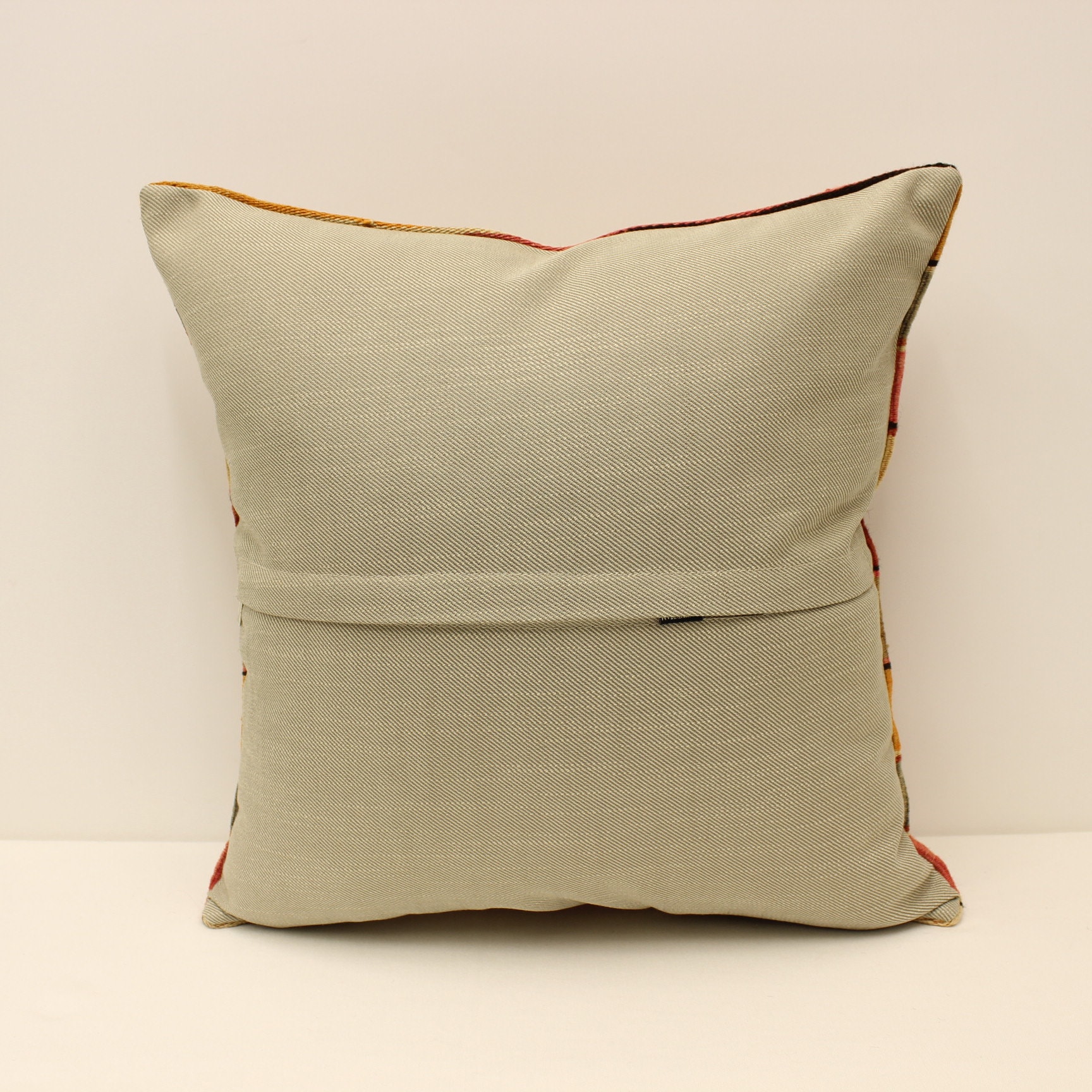 パッチワークキリム クッションカバー：ヴィンテージトルコラグ