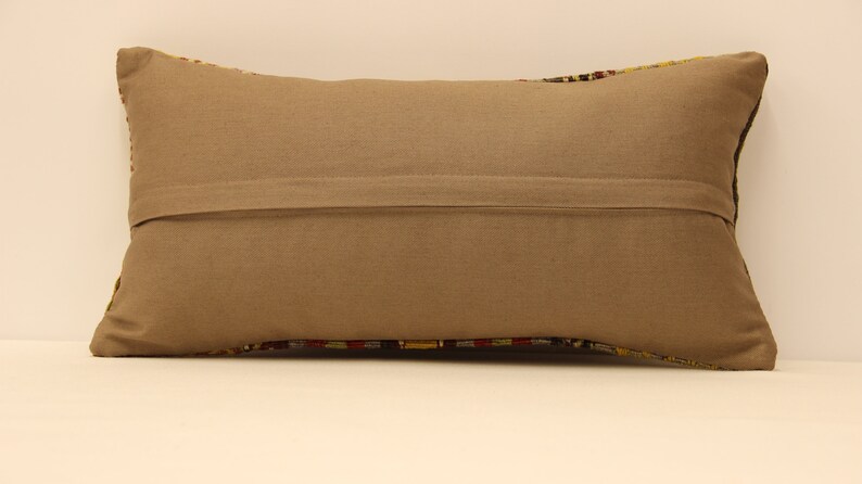 10x20 kilim pillow lumbar turkish pillow mudcloth pillow moroccan pillow boho pillow kilim lumbar pillow kilim pillow cover 4yef-128