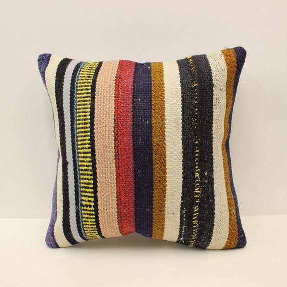 Kilim top pillow cases