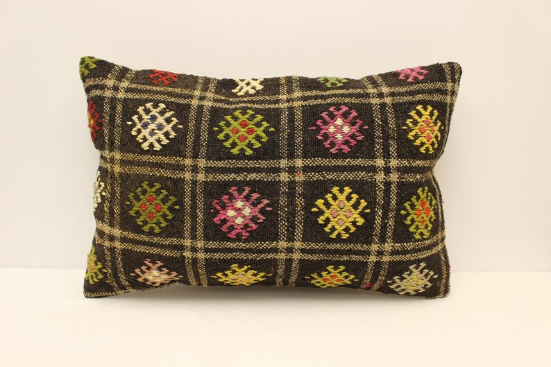 40x60 cm Lumbar Pillow Turkish Pillow Kilim Cushion Art Deco Pillow Cover Sofa pillow 4kaf-566 Throw Pillow 16x24 inches