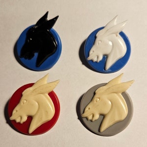 Vintage Democrat Donkey Pins