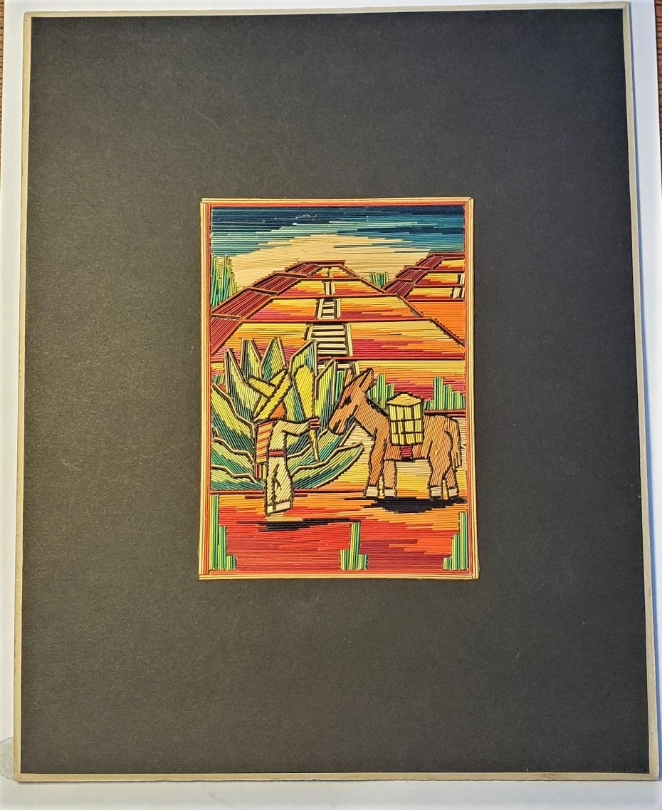 Mexican Straw Art Etsy