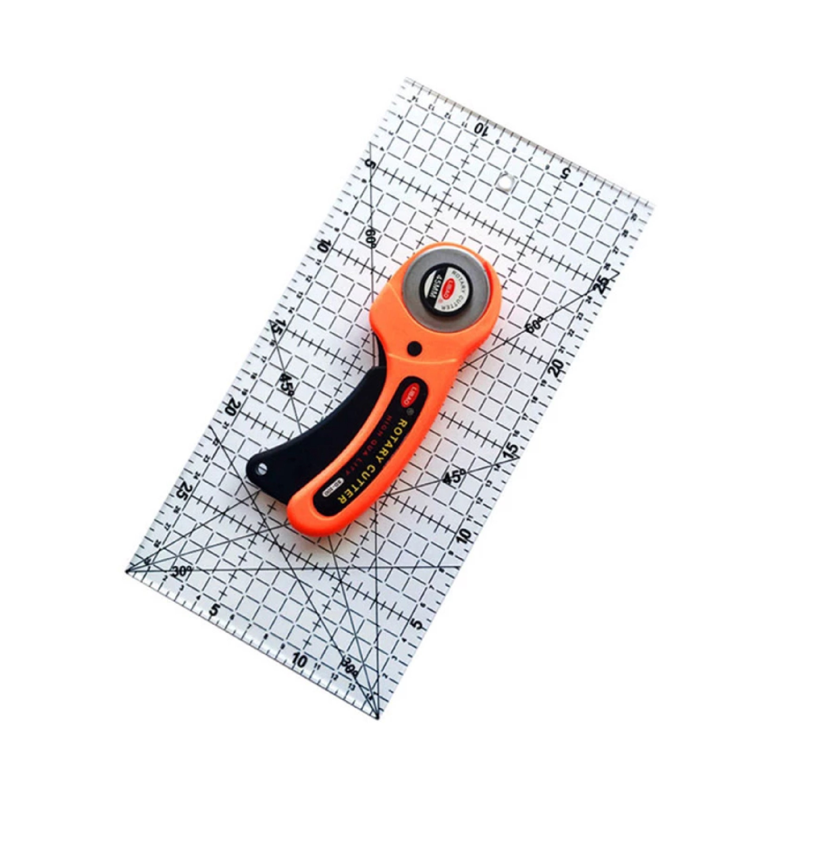 45mm rotary cutter and ruler set rotary cutter fabric tools Etsy