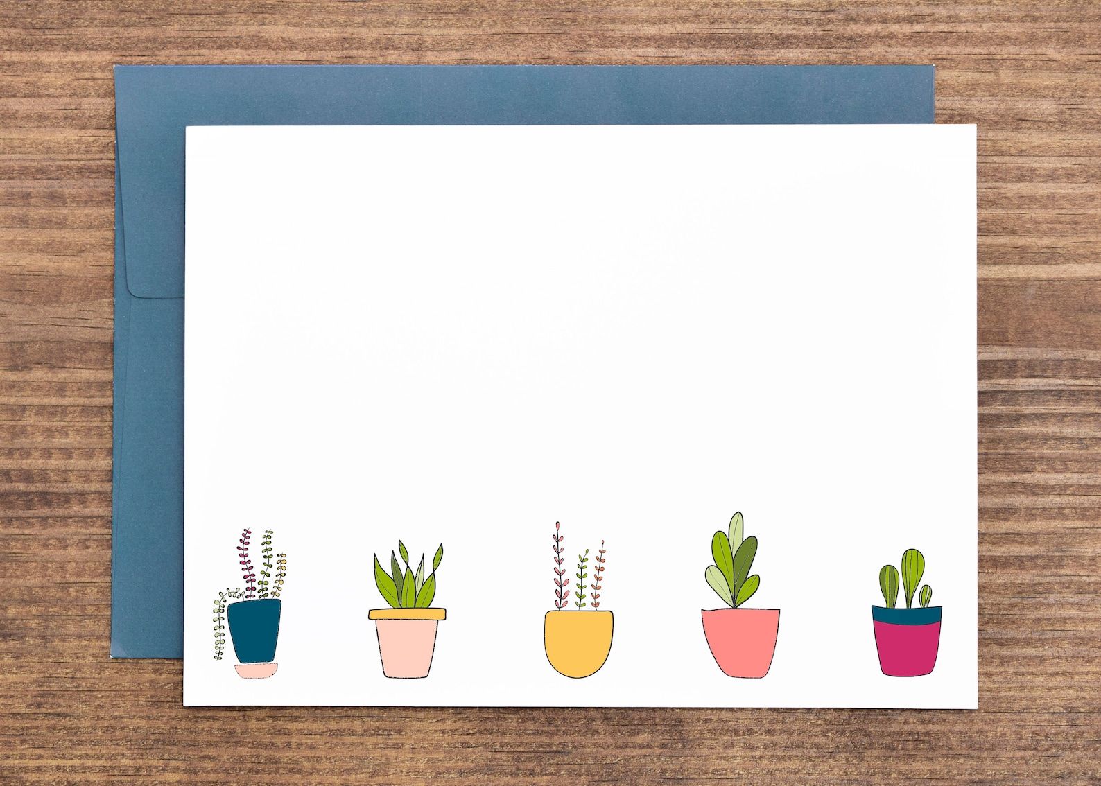 Printable Cactus Notecards | Etsy