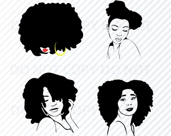 Free Free 175 Afro Black Mermaid Svg SVG PNG EPS DXF File