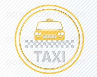 Download Free Taxi Png Etsy PSD Mockup Template