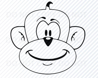 Download Monkey svg | Etsy