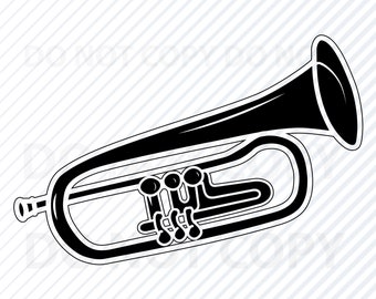 Download Trumpet svg | Etsy