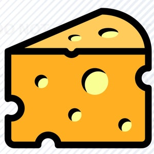 Swiss Cheese SVG Files  - File For Silhouette Clip Art - SVG - Eps, Cheese Png, dxf  Cheese ClipArt, Swiss cheese vector images