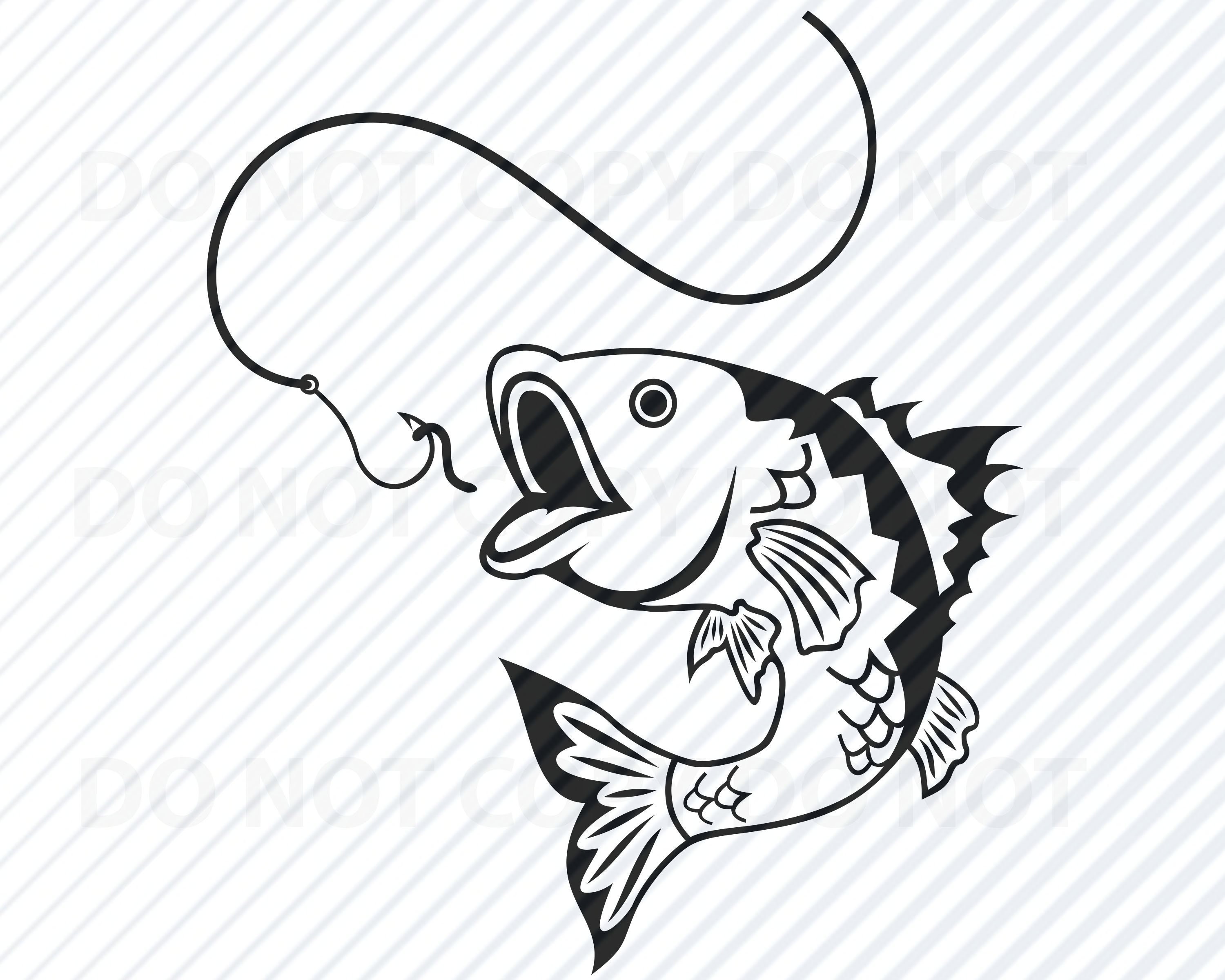 Download Bass Fishing Svg file for cricut Image Fishing Silhouette ...