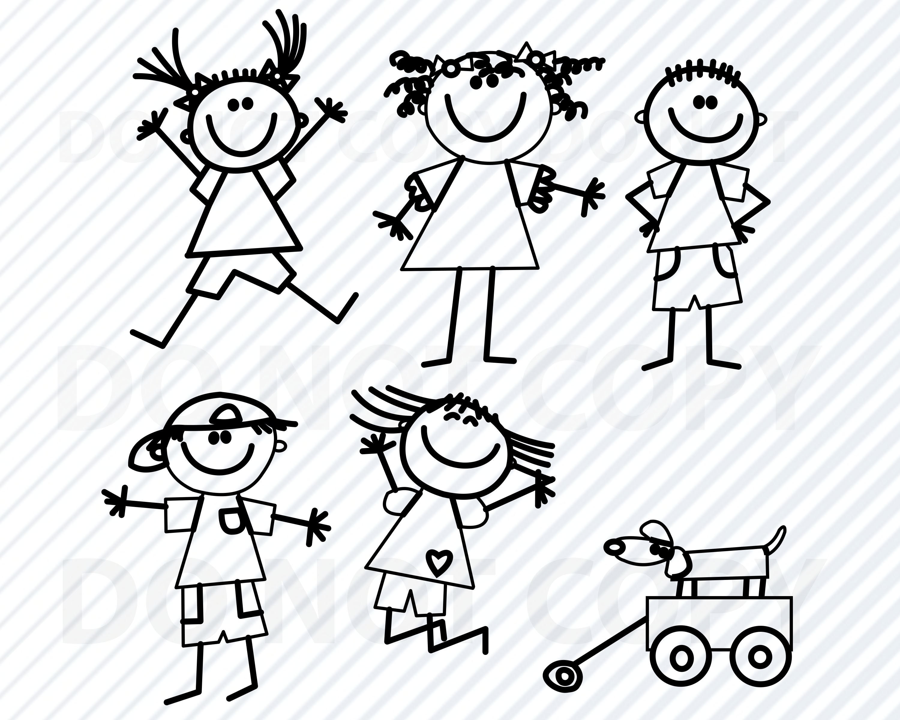 woman stick figure clip art