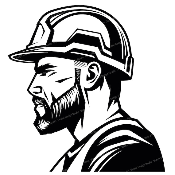 Construction hat logo sale