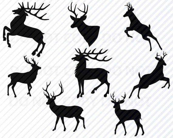 Download Visual Arts Collage Silhouette Woodland Winter Svg Shirt Clip Art Cricut Girl Craft Reindeer Svg Deer Svg Baby Dxf Cut File Christmas Svg Animal