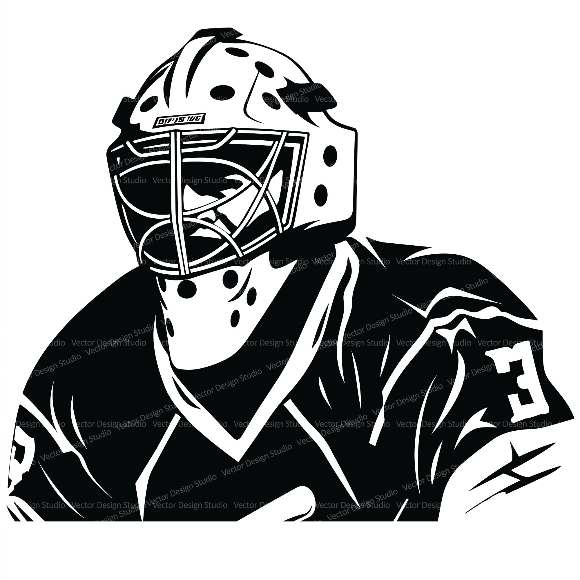 Goalie Back Svg - Etsy, image size:2000x2000