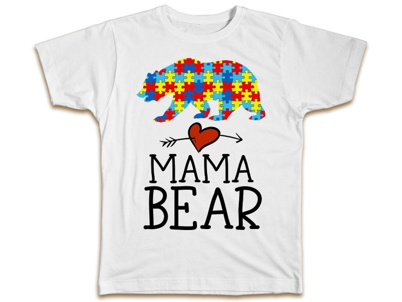 Download Pod Print On Demand Designs Png T Shirt Designs For Merch Mama Bear Autism Awareness Svg Files For Cricut Svg Tshirt Svg Vector Image Clip Art Art Collectibles