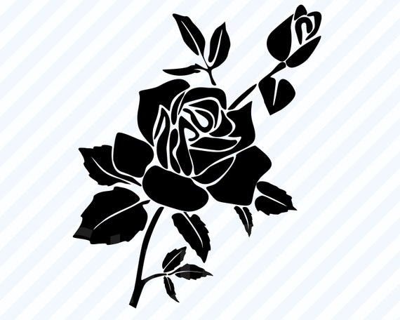 Download Flower Vector Images Clipart Dxf Rose Stencil Clip Art Wedding Svg Black Rose Flowers Svg Files For Cricut Floral Swag Svg Image Eps Png Clip Art Art Collectibles Vermontorganics Com