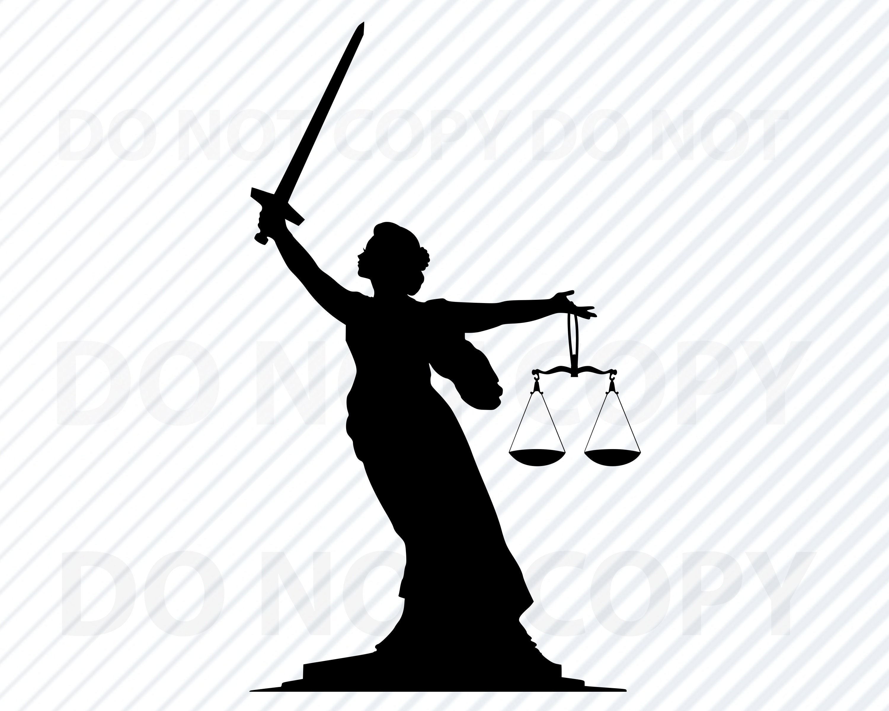 Lady Justice SVG