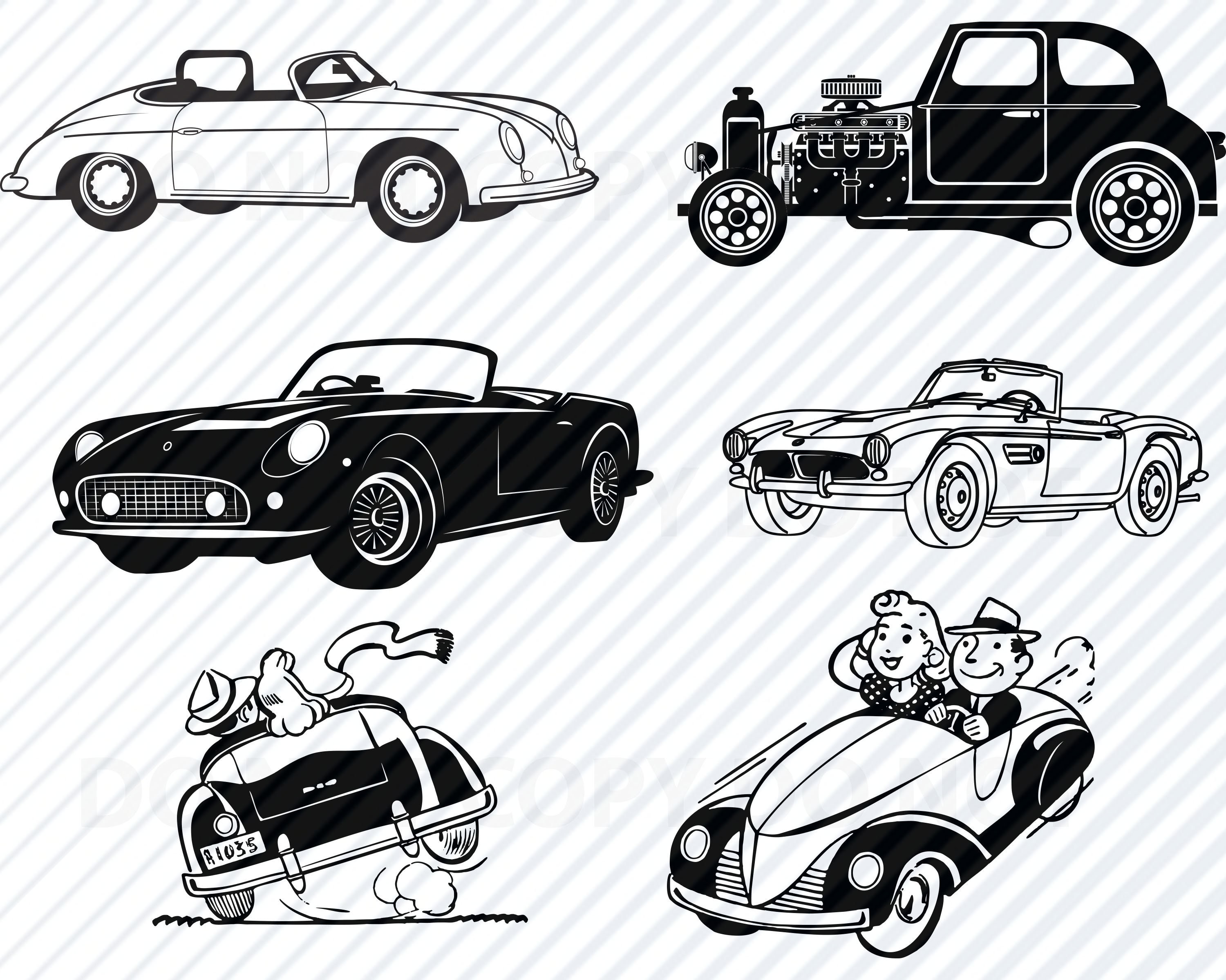 Download Vintage Car Svg Files