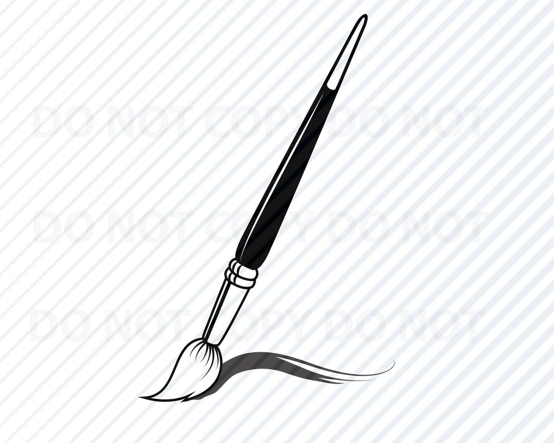 Paint Brush SVG File vector Images Clipart painting SVG Image