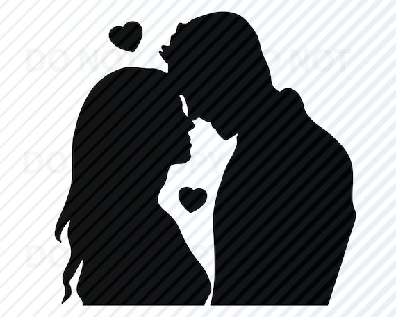 Menschen Silhouette Svg Frau Mann Vektor Bilder Clip Art -4318