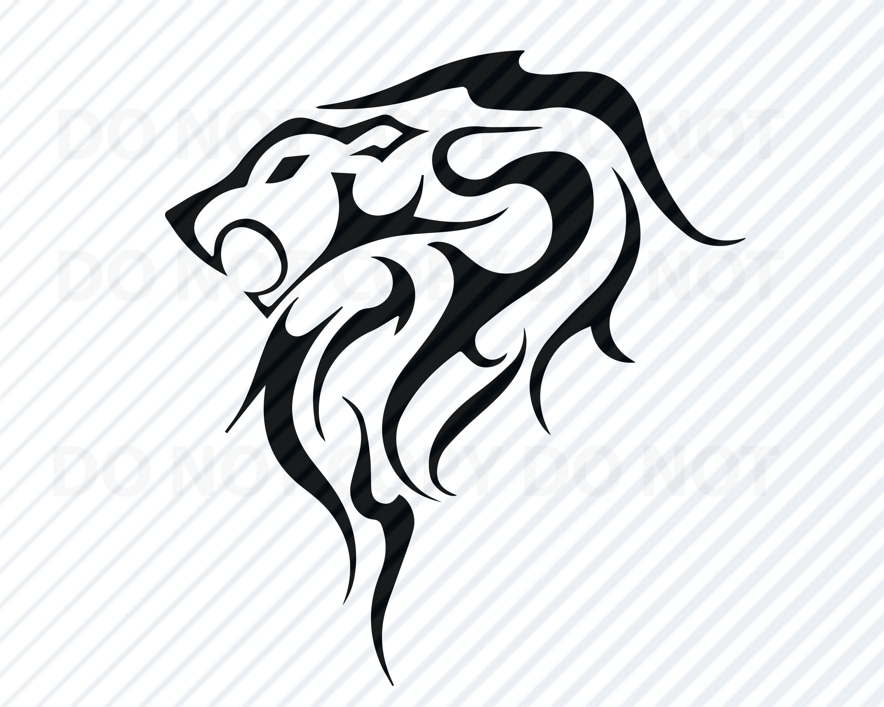 Free Free Tribal Lion Svg 905 SVG PNG EPS DXF File