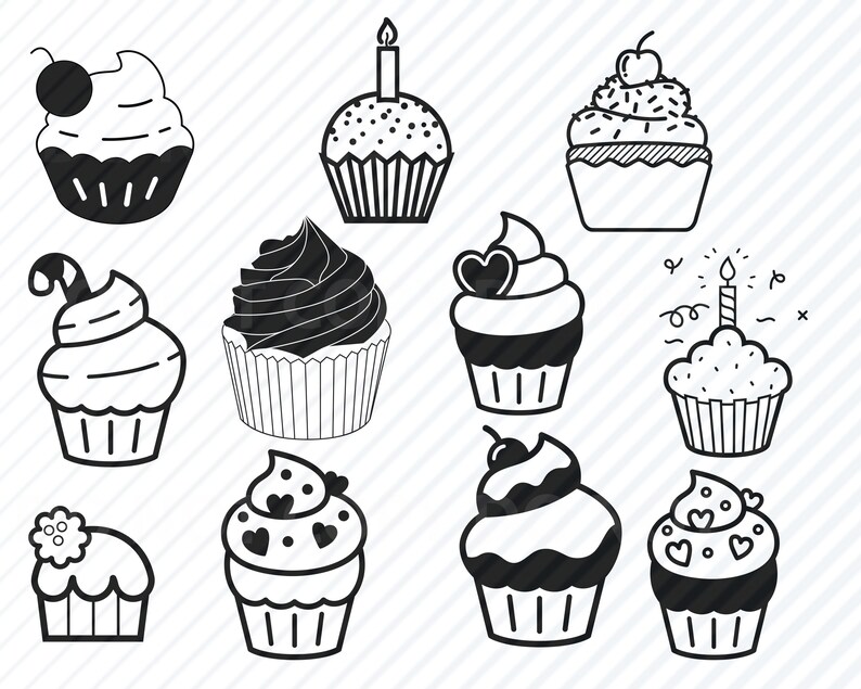 Free Free Cupcake Svg 447 SVG PNG EPS DXF File