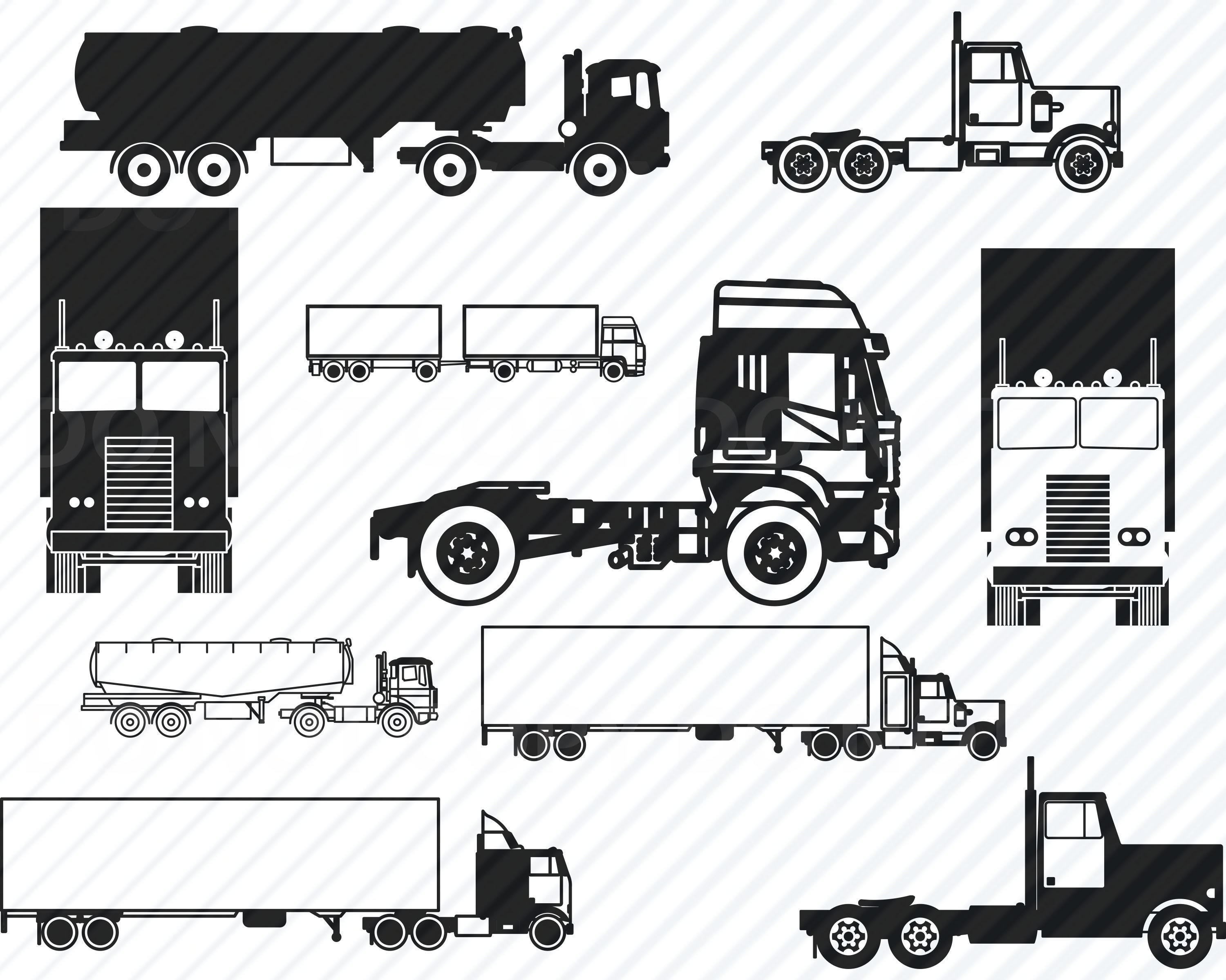 Free Free 88 Silhouette Clipart Log Truck Svg SVG PNG EPS DXF File