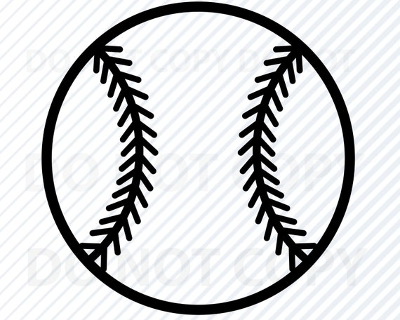 Download Baseball Svg File For Cricut Baseball Vector Images Sports Etsy