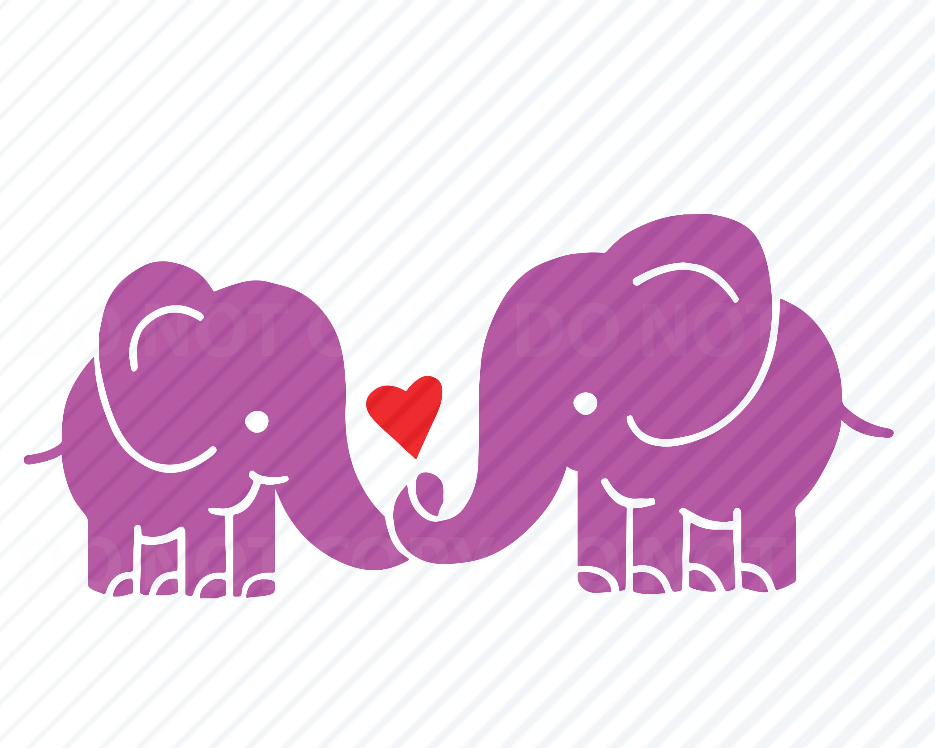 Download Elephant Svg Files Vector Images Clipart Cutting Files Svg Etsy