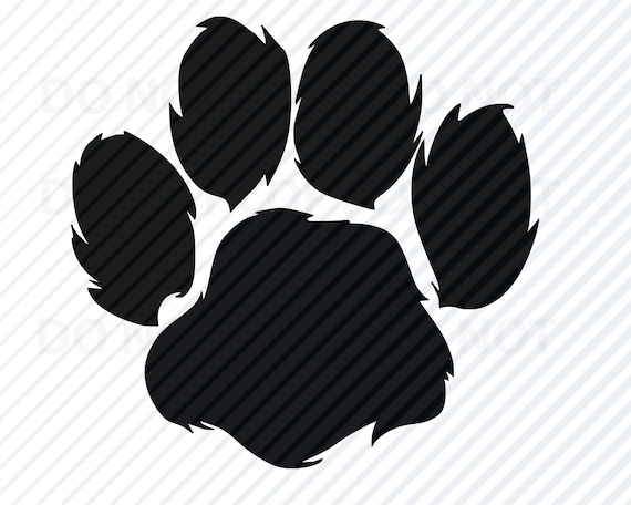 Dog Paw Print SVG Files Pawprint Vector Images Clipart cutting Files SVG  Image Dog Silhouettes Eps, Png ,dxf clip Art -  Canada