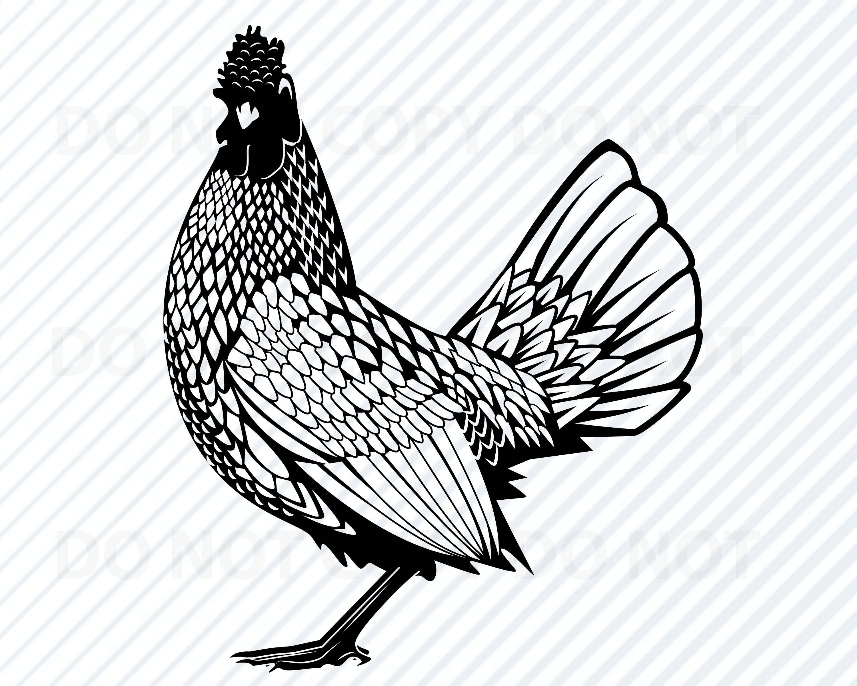 Chicken Sign SVG
