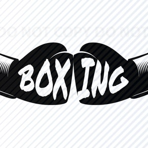 Guantes de boxeo Archivos SVG - Imágenes vectoriales de boxeo Deportes Clip Art para silueta SVG -Eps, Png Stencil ClipArt Logotipo de boxeo deportivo