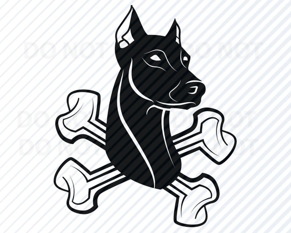 Download Doberman Svg Files Vector Images Clipart Dog Logo Design Etsy PSD Mockup Templates