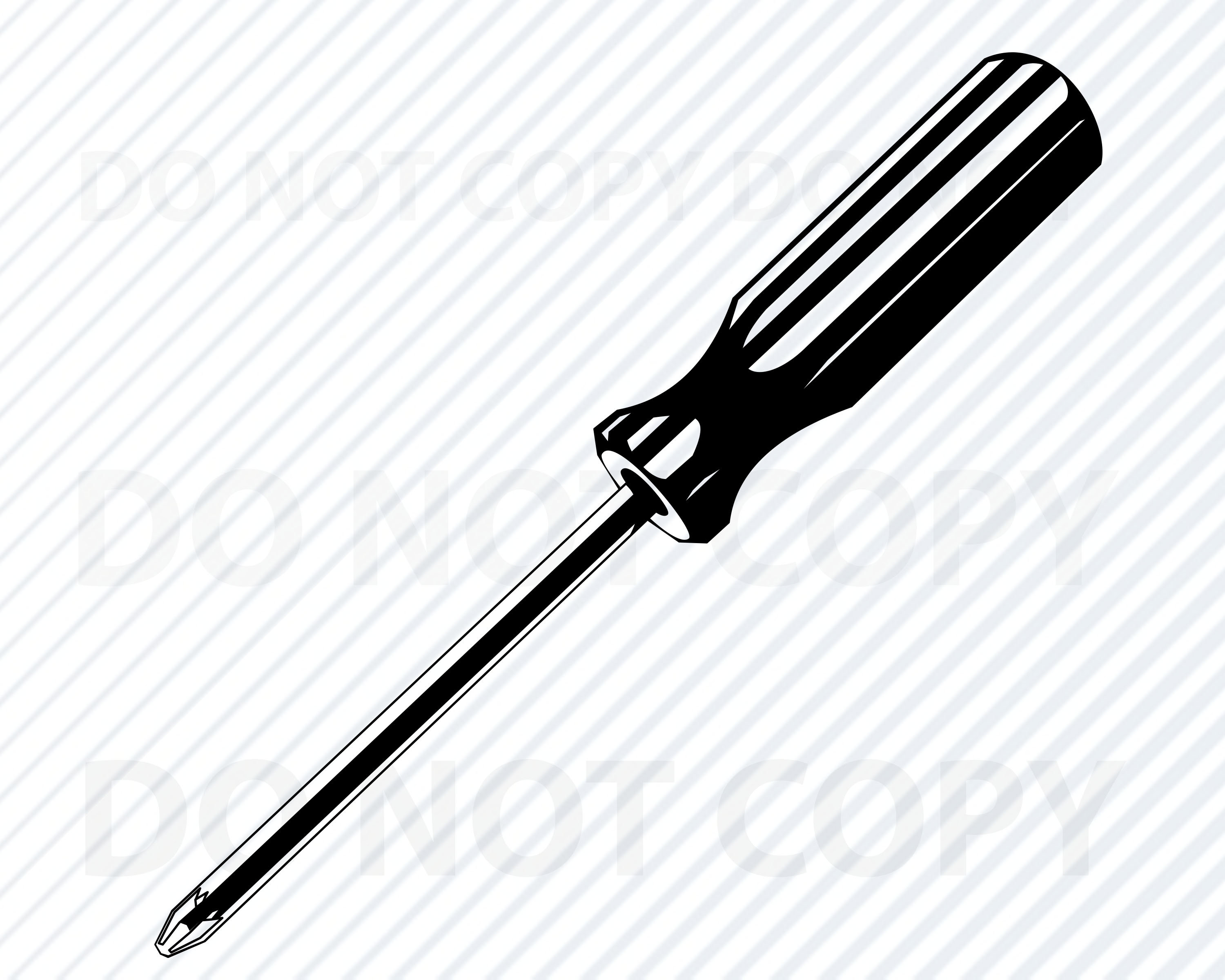 Screwdriver Clip Art Black And White