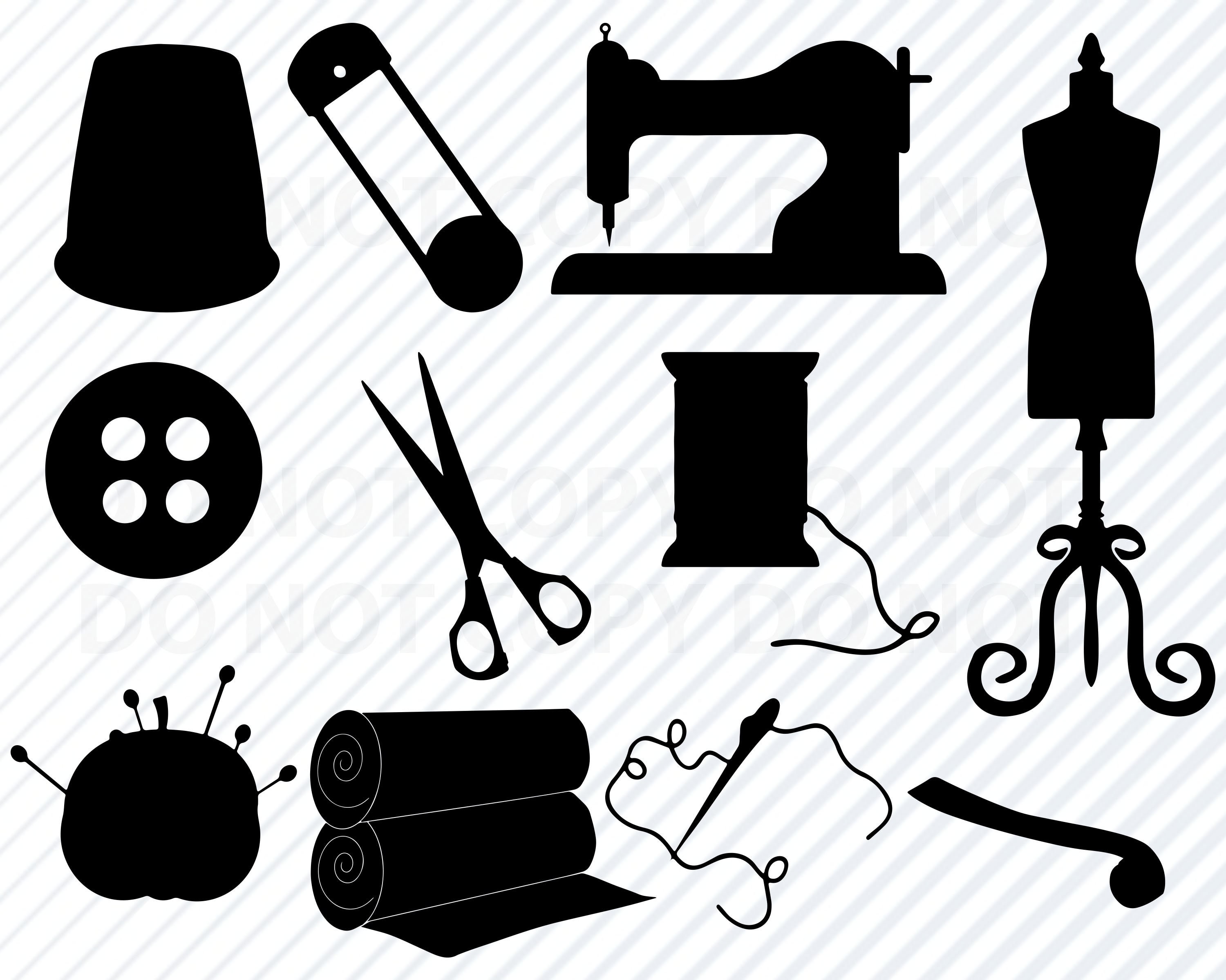 Sewing Crafts Svg Bundle Sewing Machine Vector Images - vrogue.co