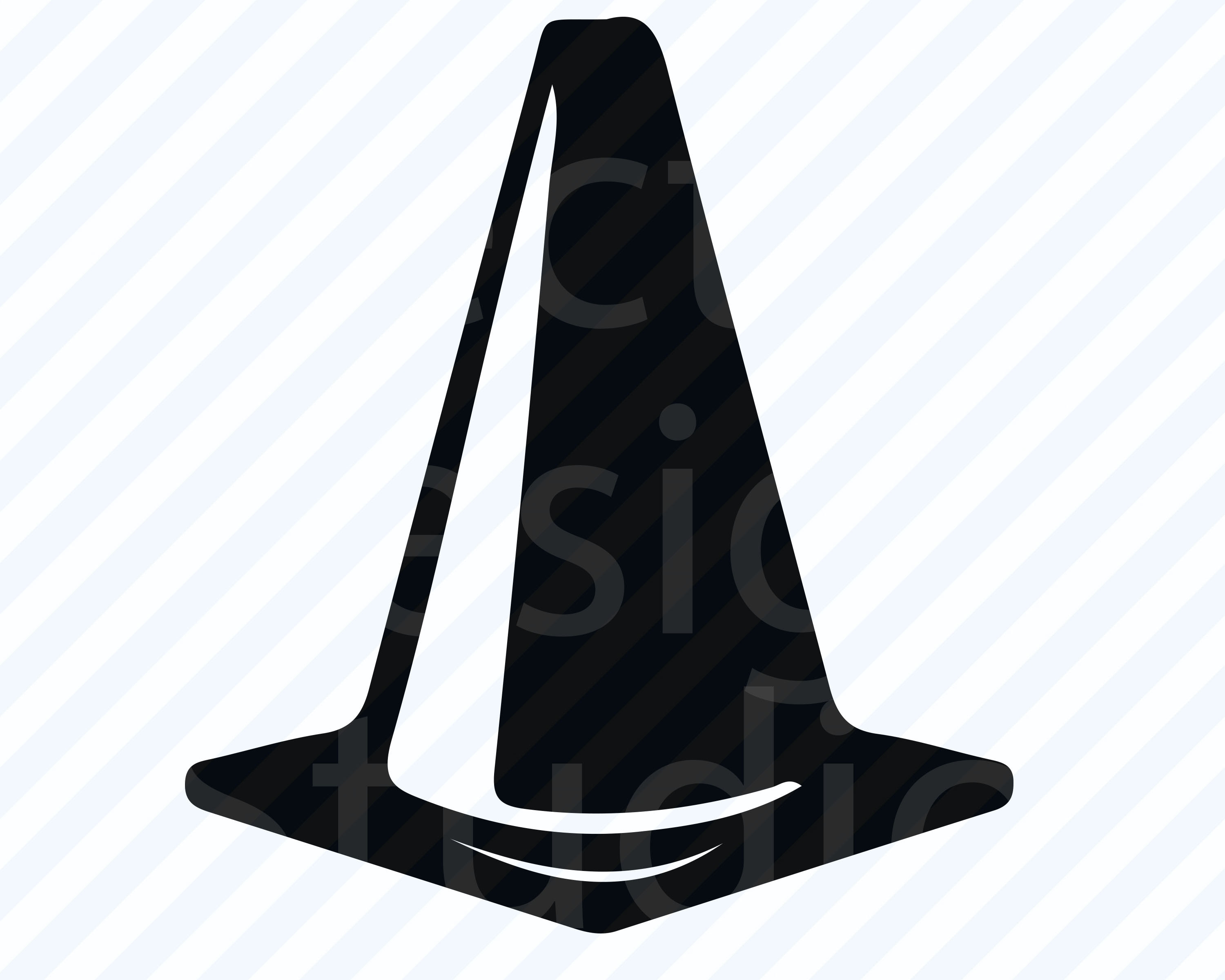 Traffic Cone SVG Files for cricut Cone Vector Images Etsy