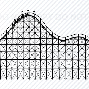 Montaña rusa Archivos SVG - Parque de atracciones Vector Imágenes Clipart - Archivos SVG -Eps, Montaña rusa Png, Dxf Feria Clip Art circo