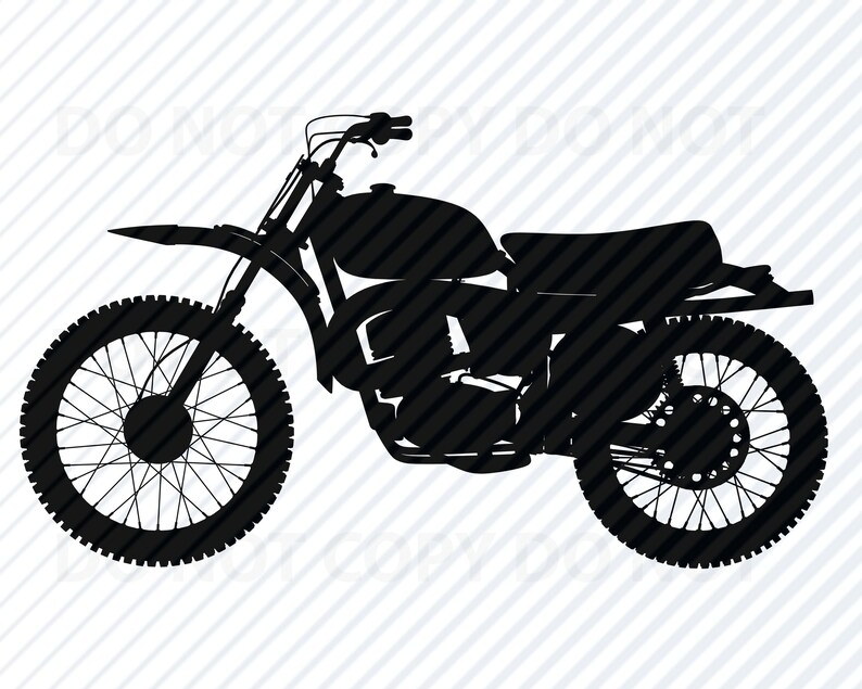 Download Dirt Bike svg files for cricut Motorcycle Vector Images | Etsy