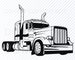 Semi Truck SVG Files for Cricut  Vector Images Silhouette Mack Truck Clipart- Semi Truck Cab clip art - Eps TRUCK Png ,DxF Truck driver logo 